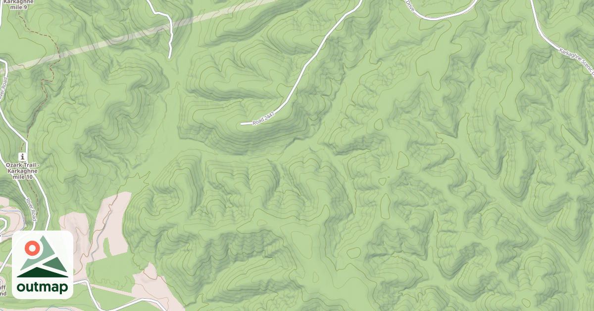 Map of Sutton Bluff Atv 7