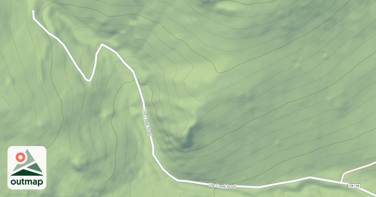 Map of LAMARTINE SPUR