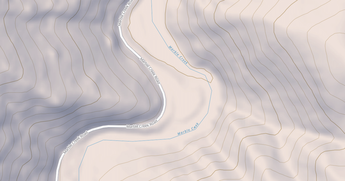 Map preview of MARBLE CREEK CAMPGROUND
