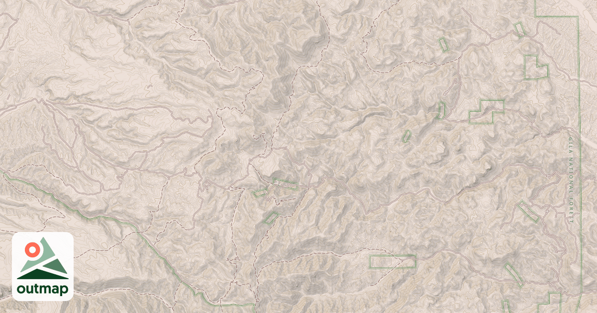 Map of SILVER MONUMENT