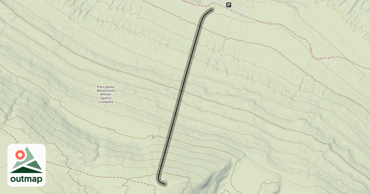 Map of Cuyahoga