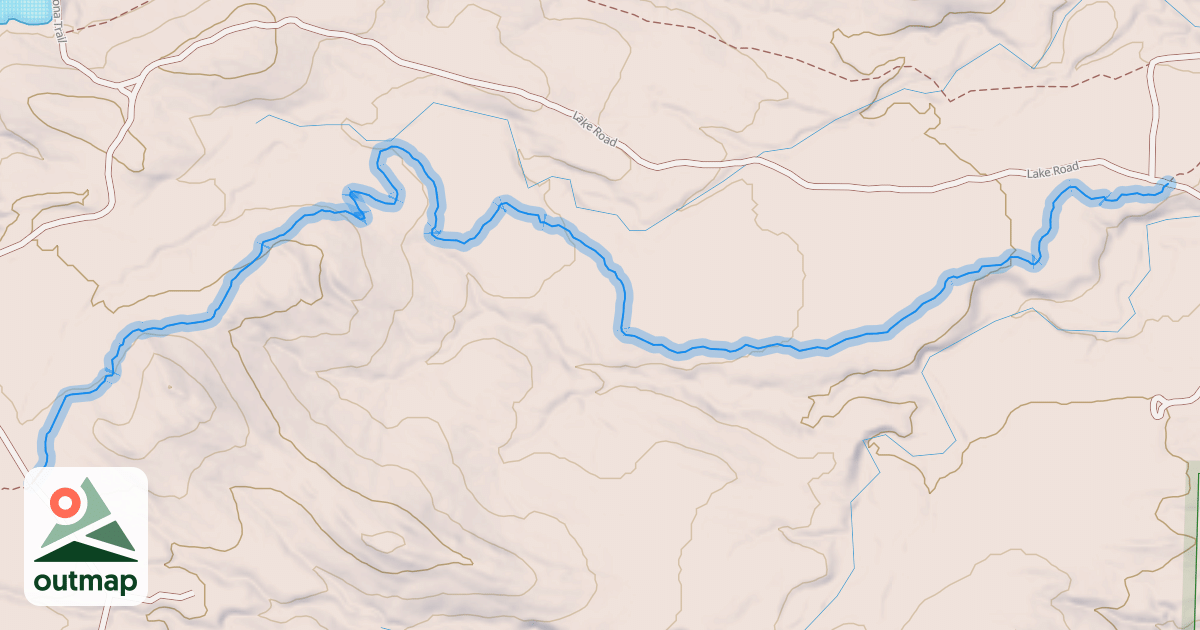 Map of Arizona Trail // Los Colinas