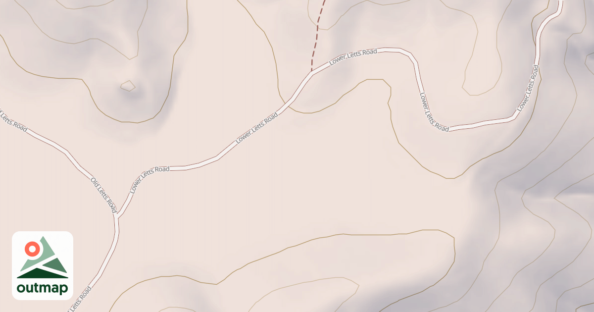 Map of LOWER LETTS