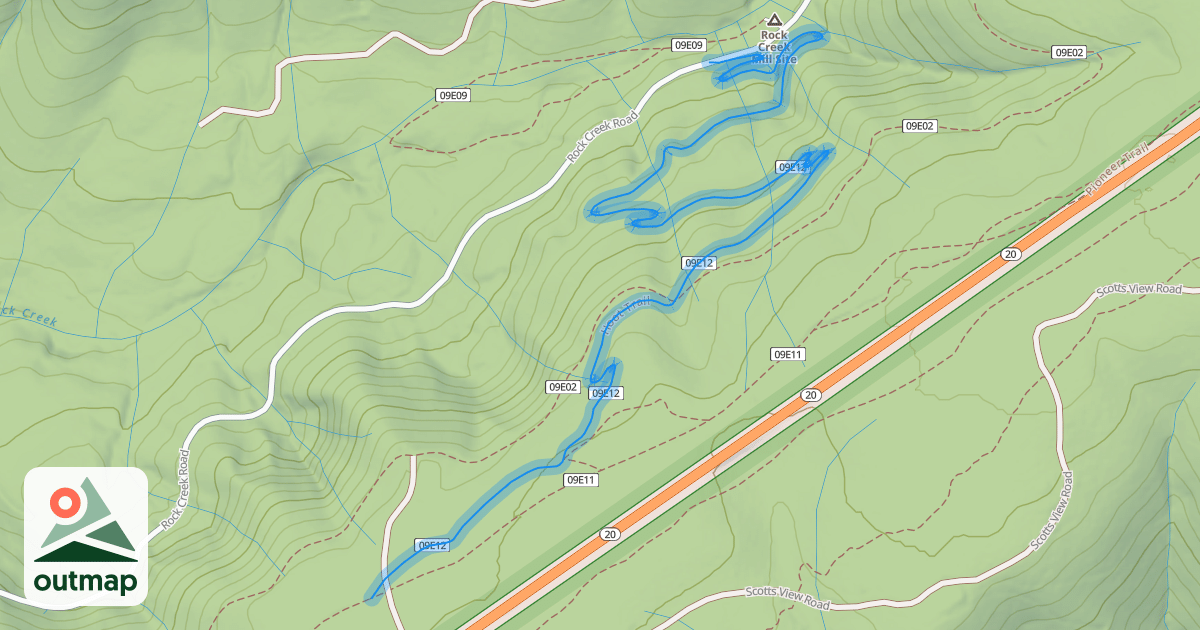 Map of Hoot Trail