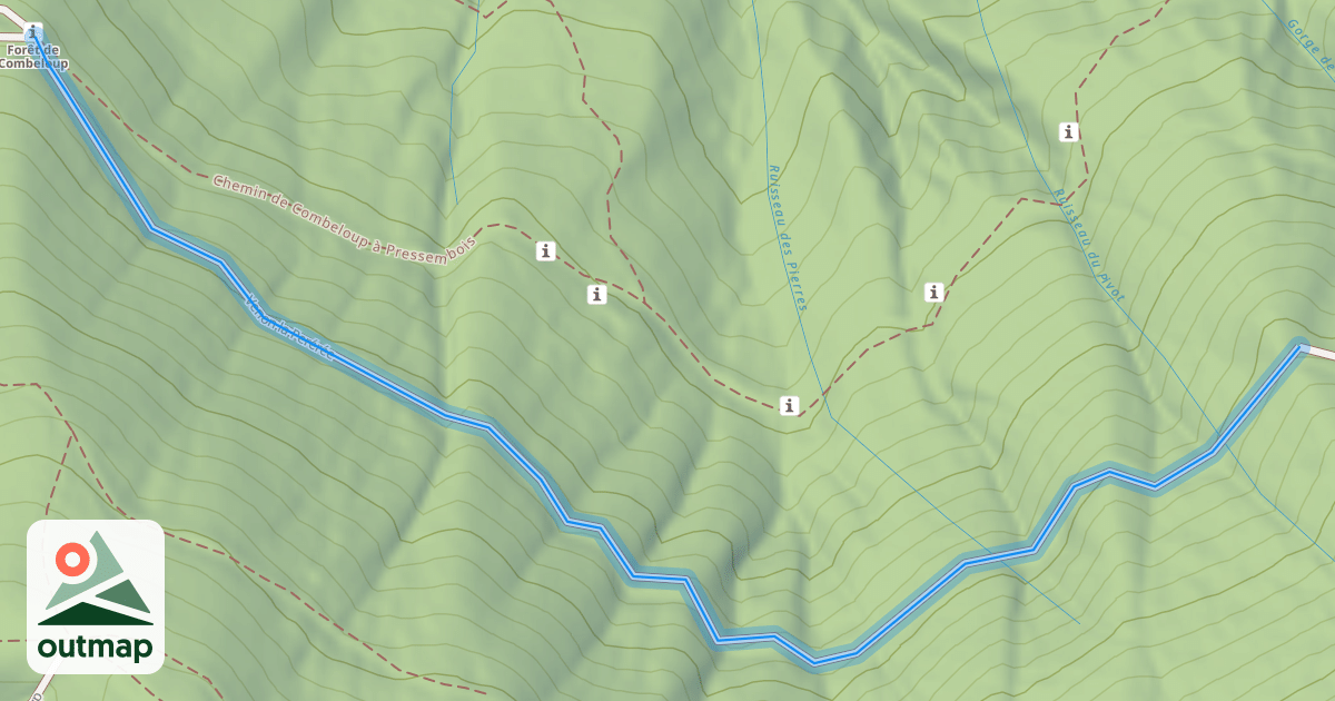 Map of Venon la Perérée