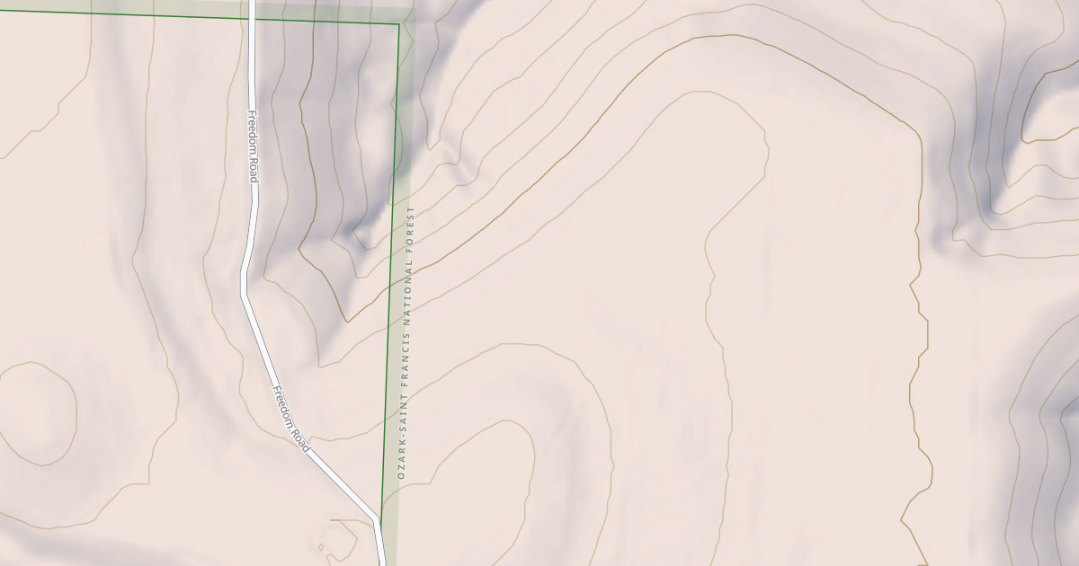 Map preview of USFS National Forest System Roads {0CA59268-54CC-4780-B93F-8FB8F53AE07A}