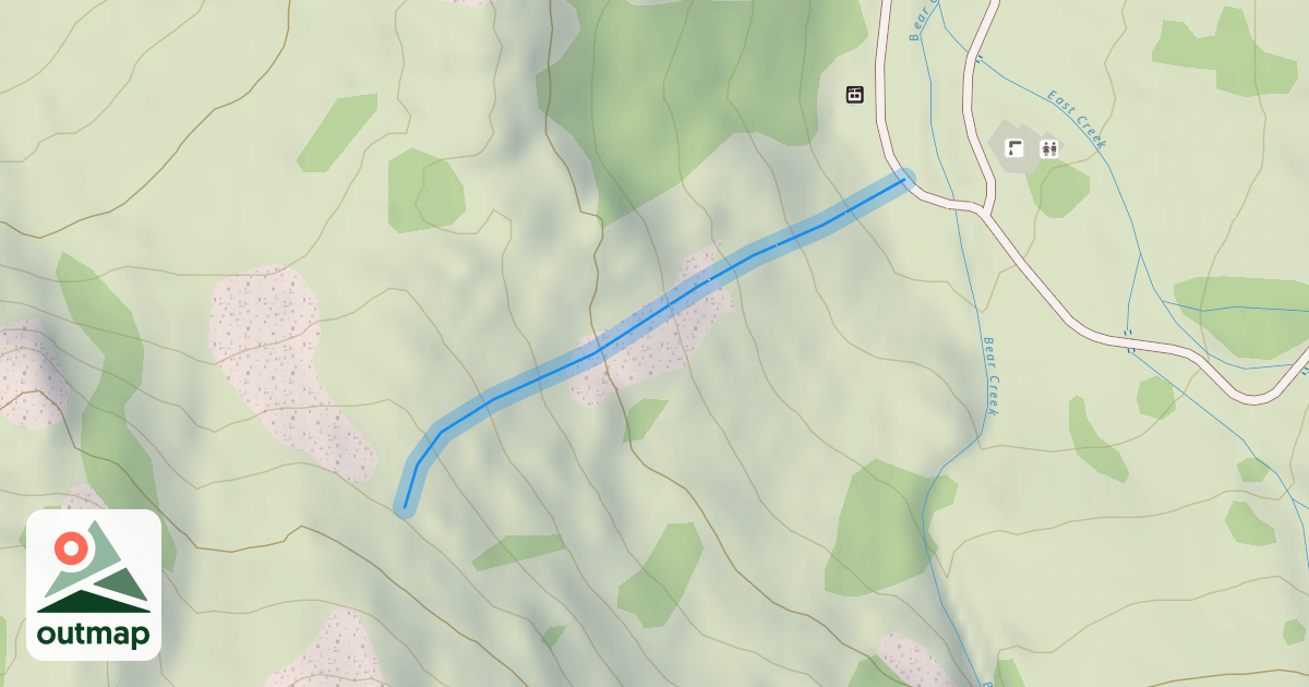 Map of Ladies' Slalom