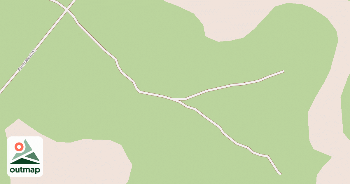 Map of USFS Motor Vehicle Use Map Roads {890AF86C-8778-4681-AF77-1C23C93E7CD3}
