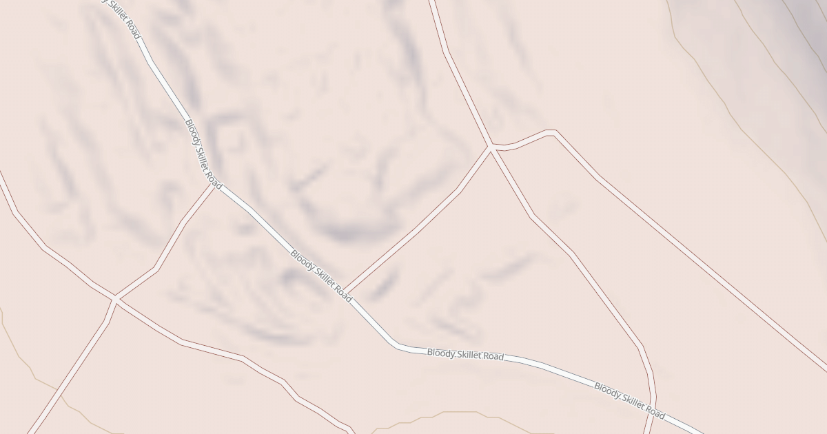 Map preview of Bloody Skillet ATV Trail