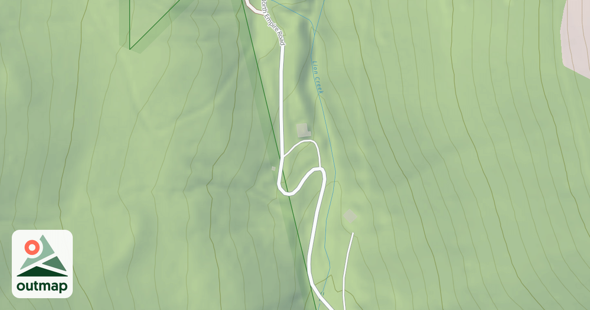 Map of North Empire Road