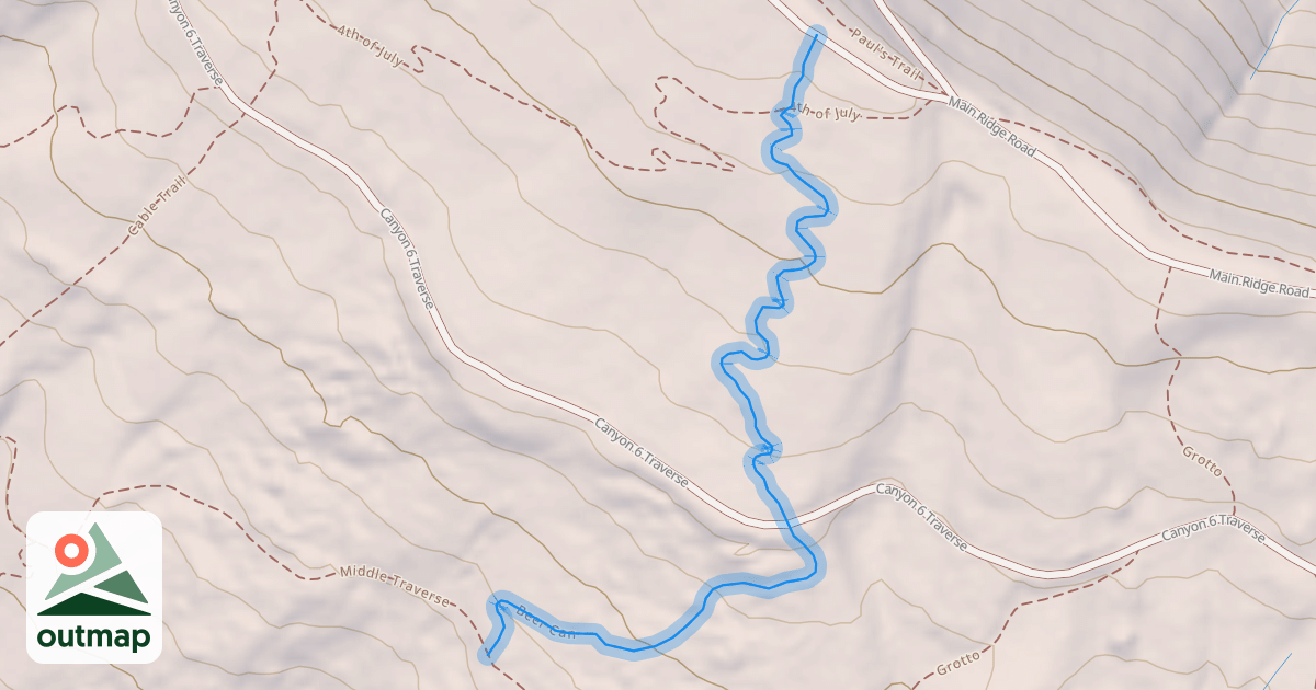 Map of Beer Can