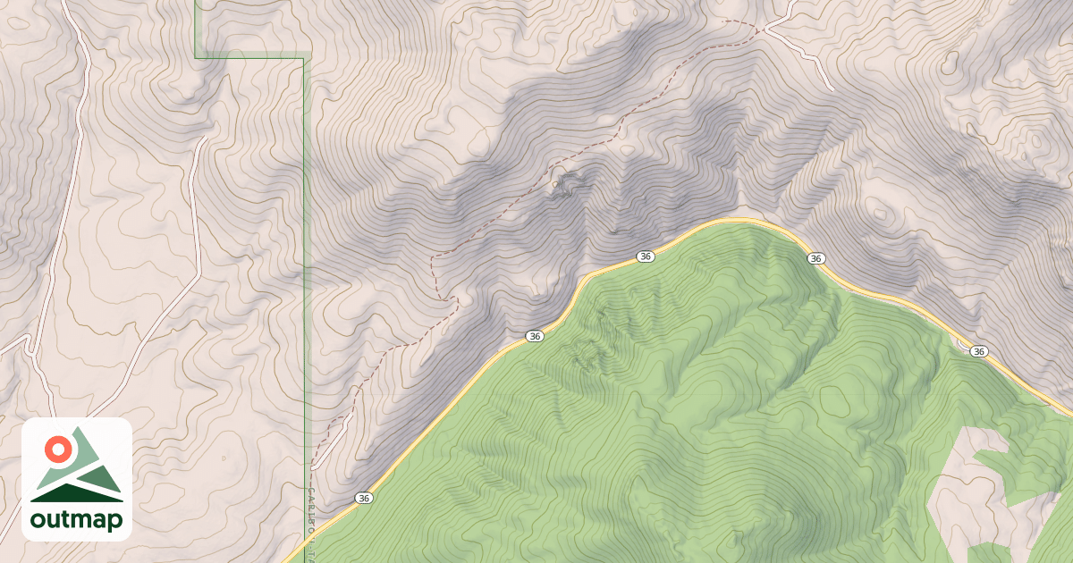 Map of Williams Powerline