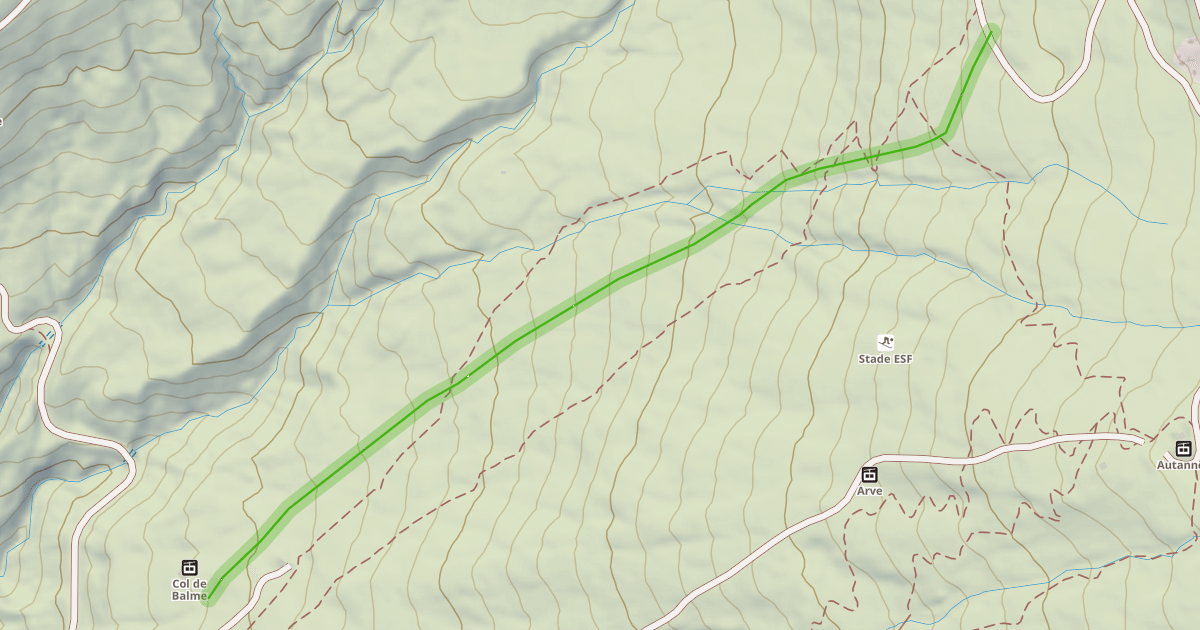 Map preview of Le Col