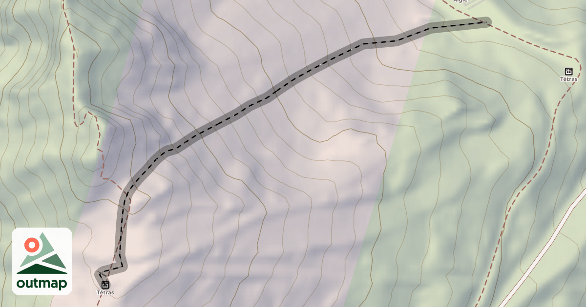Map of Lagopède