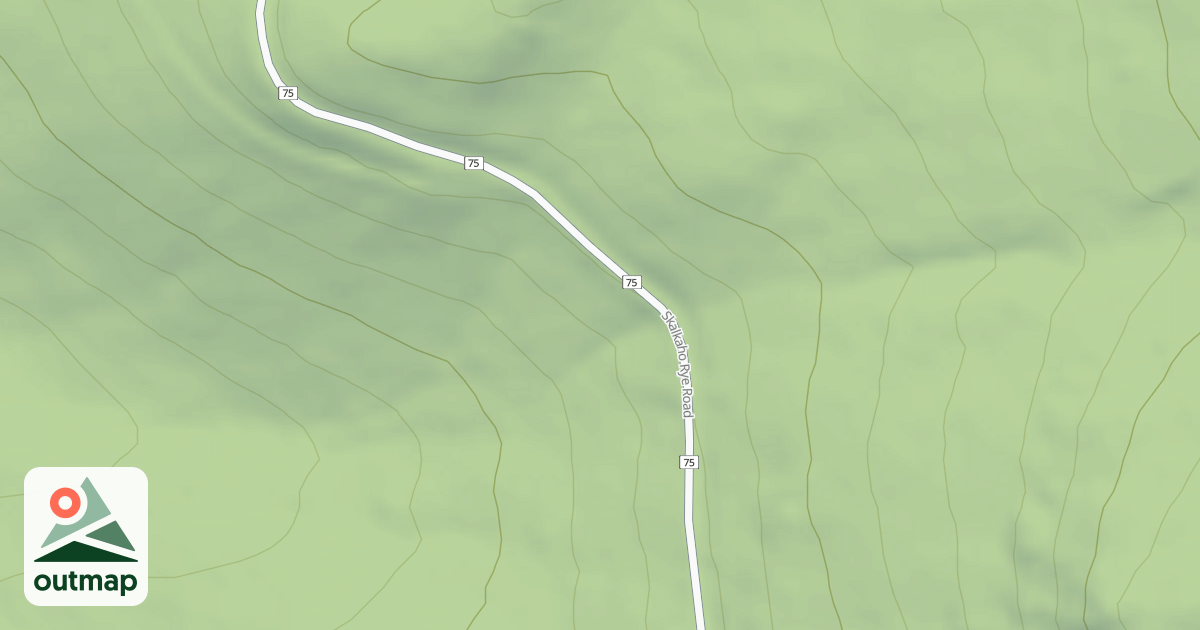 Map of (FDR) SKALKAHO-RYE