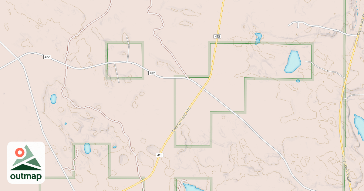 Map of Up498