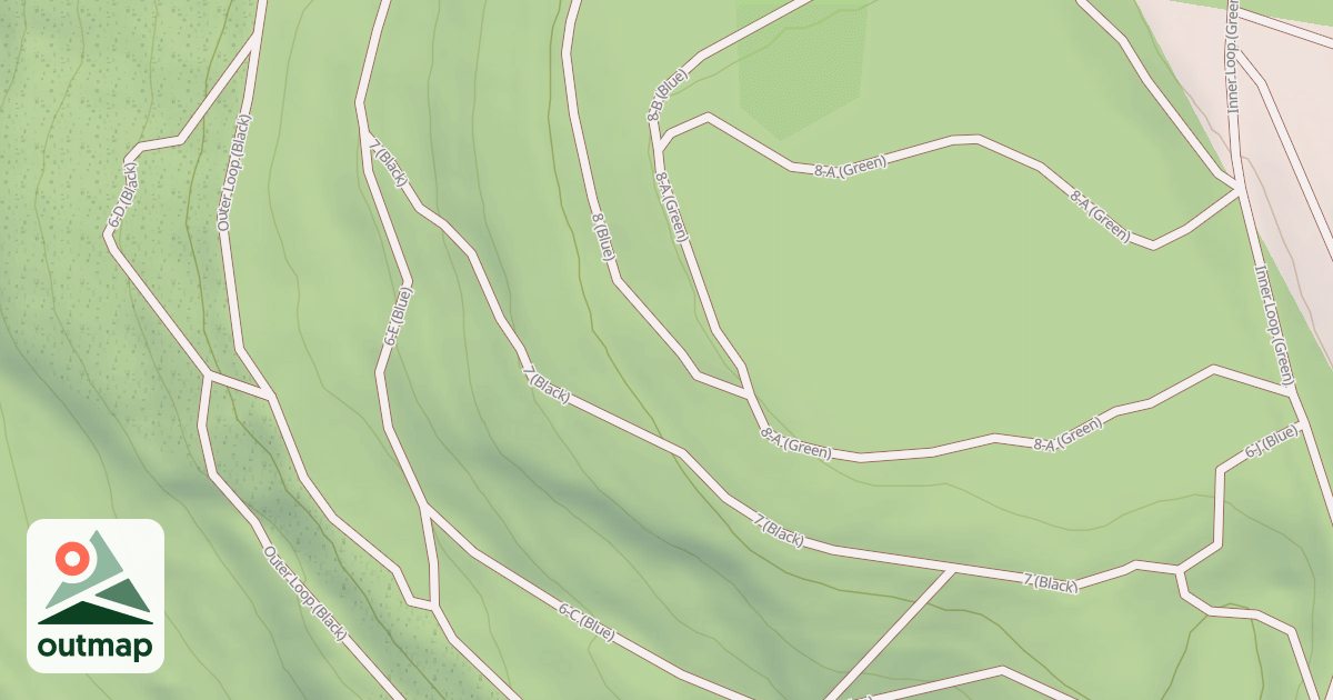 Map of Rock Run ATV Trails