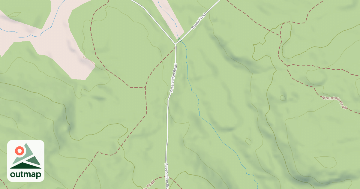 Map of Round pd trail