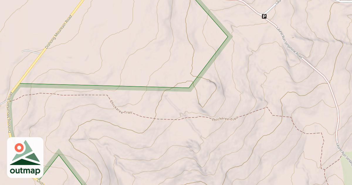 Map of Rager Mountain Division Snowmobile Trails