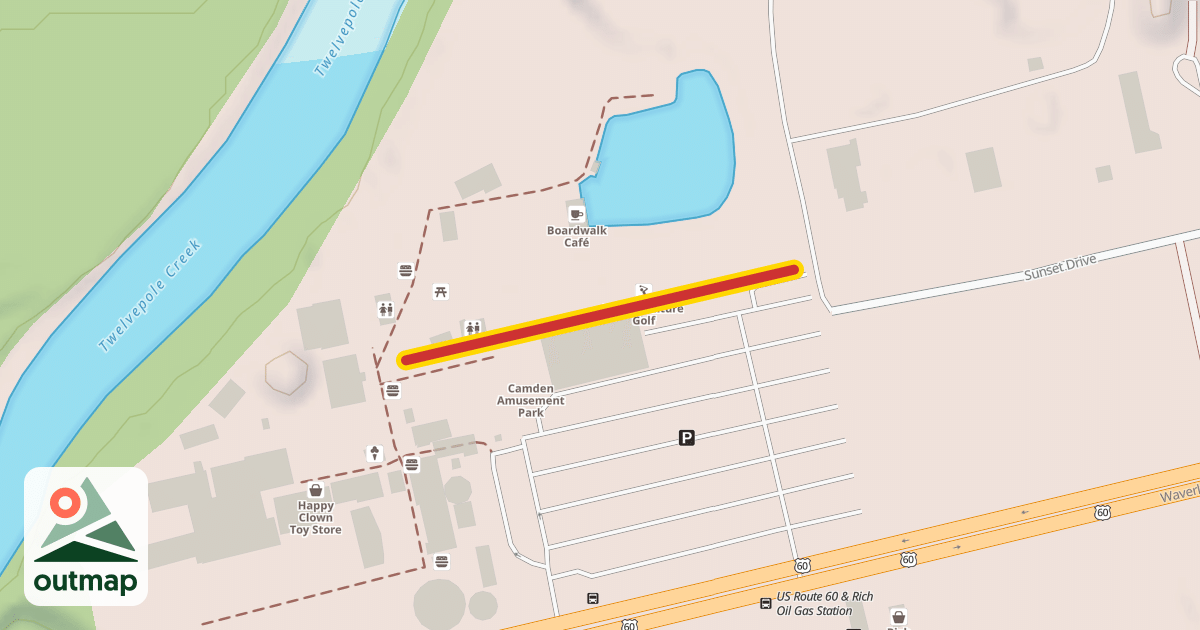 Map of SkyLiner