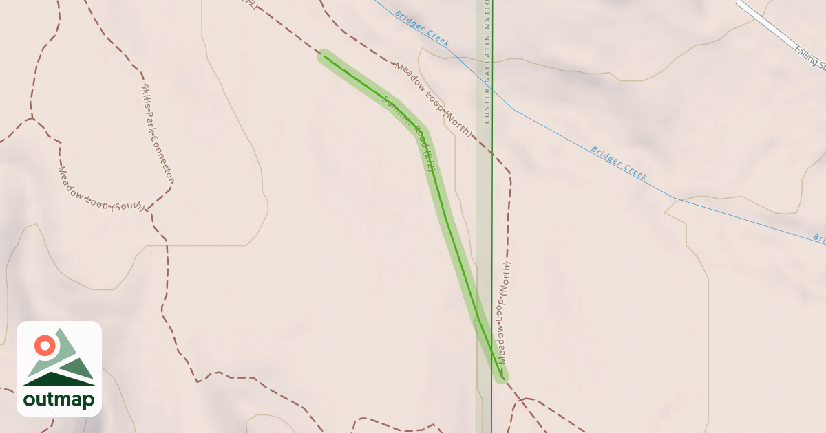 Map of Summer Road (2/2)