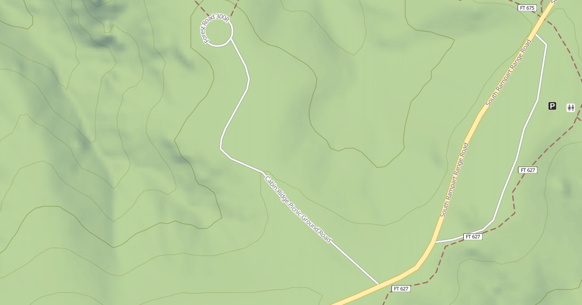 Map preview of CABIN RIDGE PG