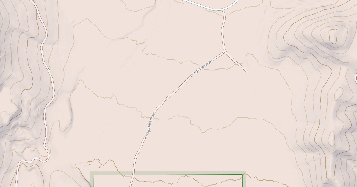 Map preview of SOUTH CHING CREEK