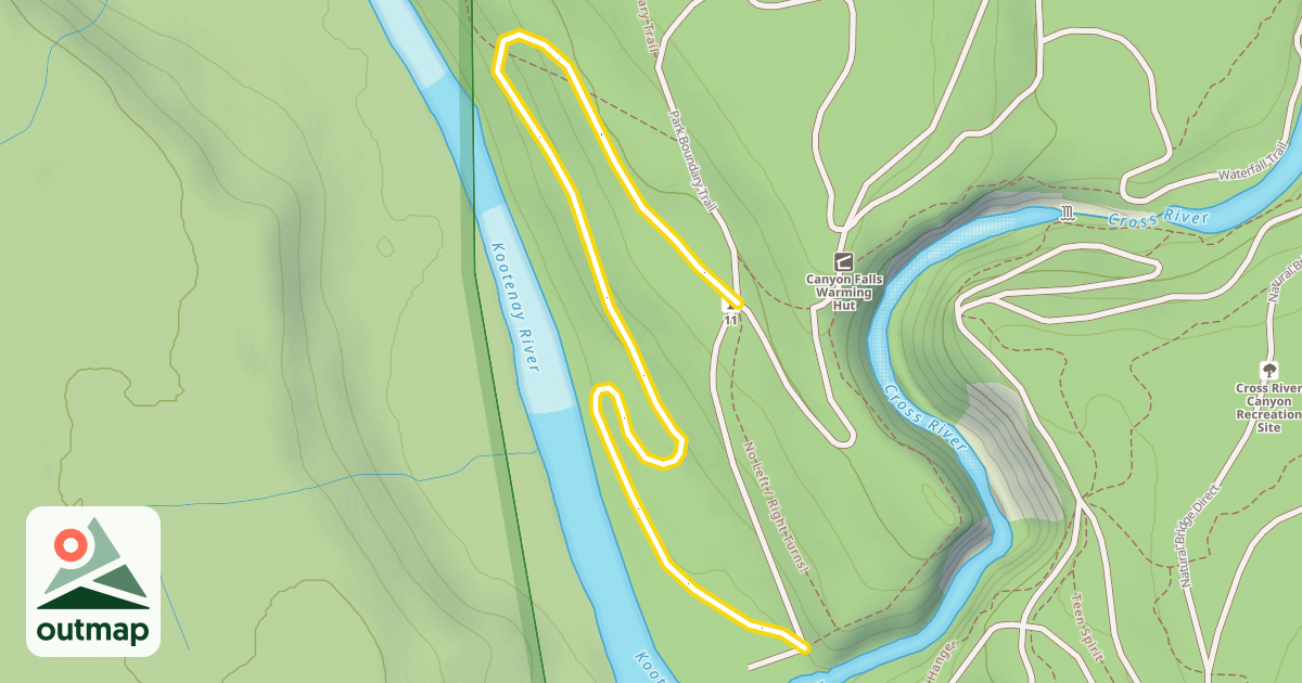 Map of 11-Cross River (blue)