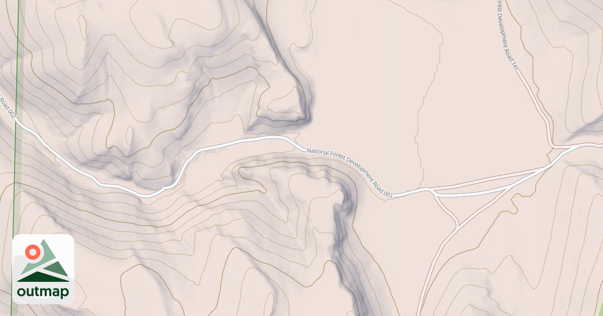 Map of BUTLER CREEK
