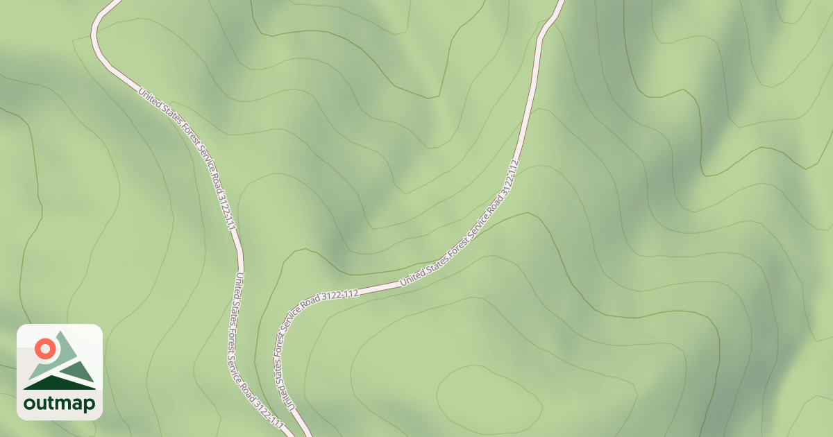 Map of USFS Motor Vehicle Use Map Roads {E02FE768-C627-4F21-9FD9-D3D207691D8E}