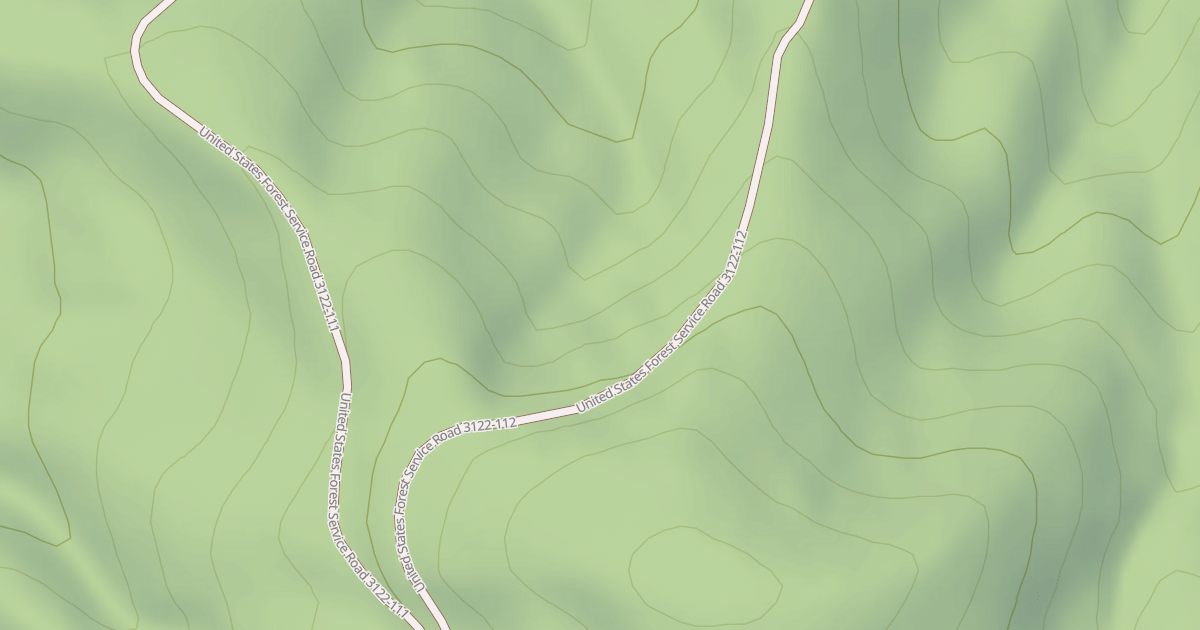 Map preview of USFS Motor Vehicle Use Map Roads {E02FE768-C627-4F21-9FD9-D3D207691D8E}