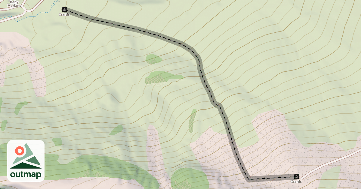 Map of Lagopède