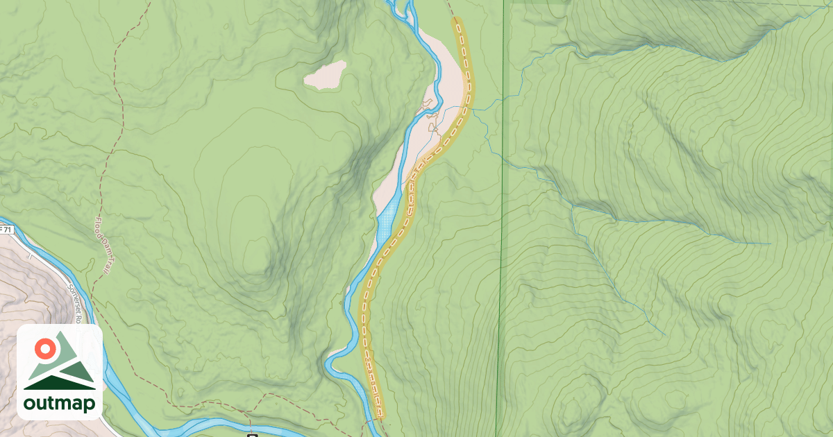 Map of Catamount Trail