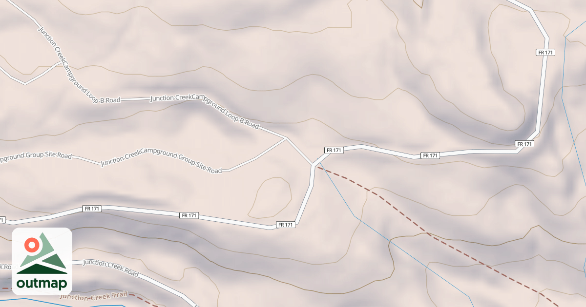 Map of JUNCTION CRK CG