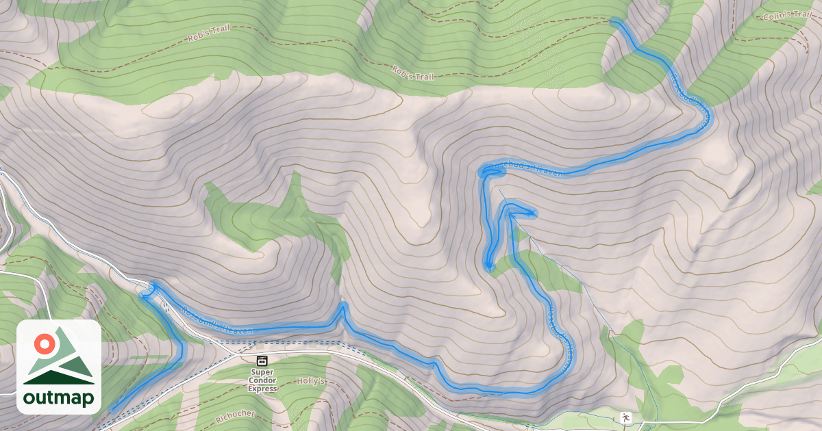 Map of Rosebud's Heaven