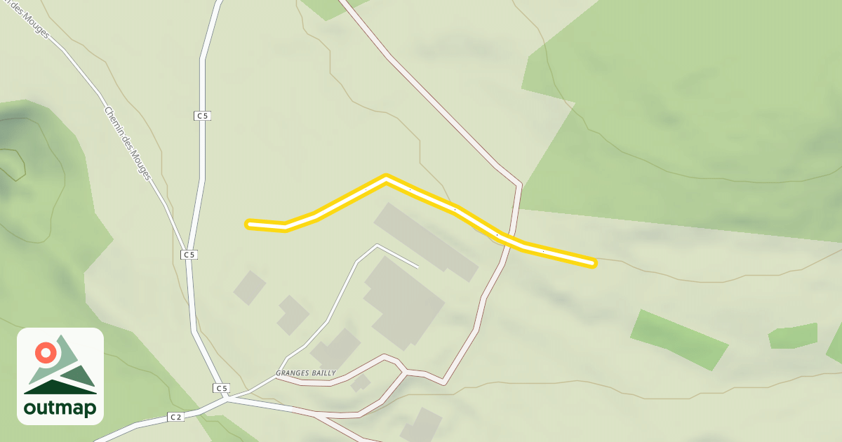 Map of Les Prises