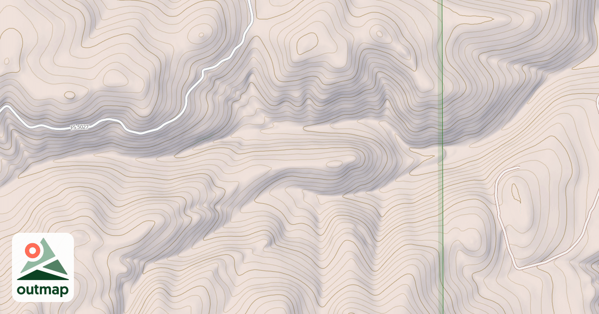 Map of USFS National Forest System Roads {6AA26DA7-D7FD-4AD1-8EE2-703DE1612249}