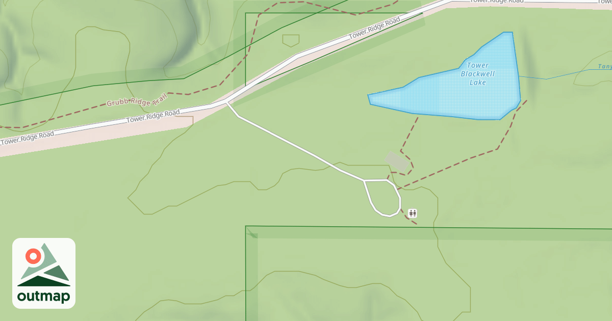 Map of BROOKS CABIN