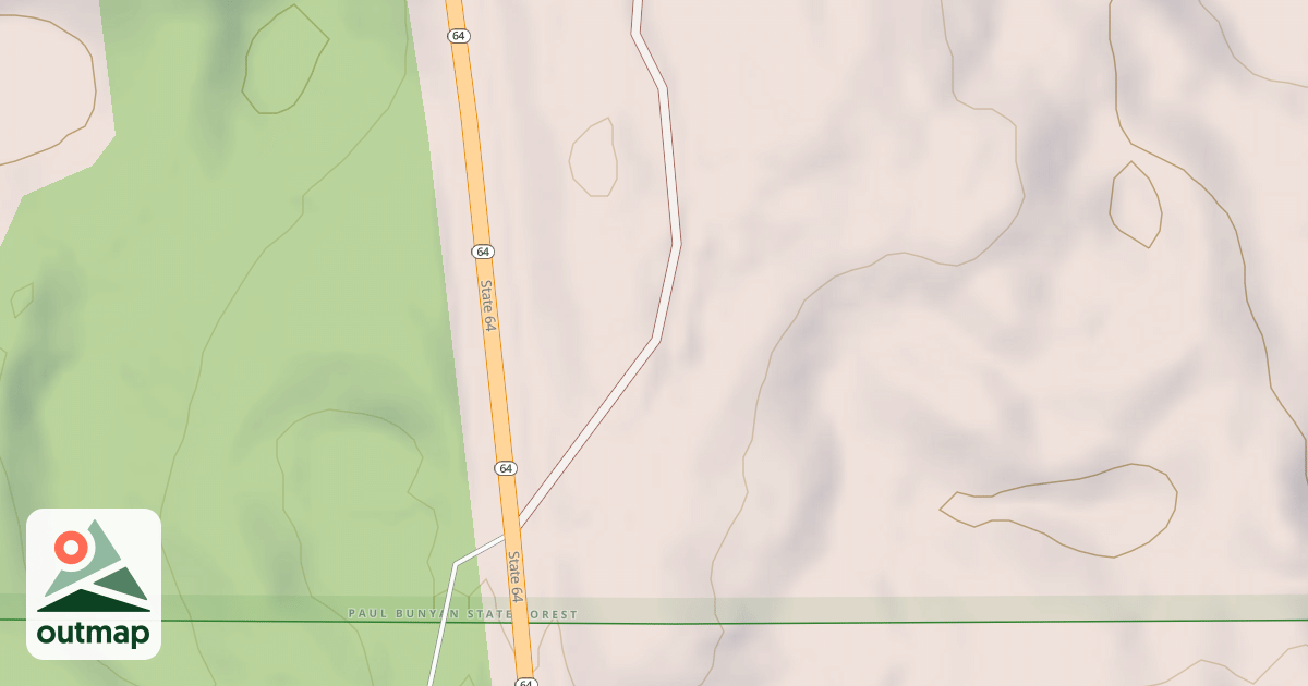 Map of Round River Drive