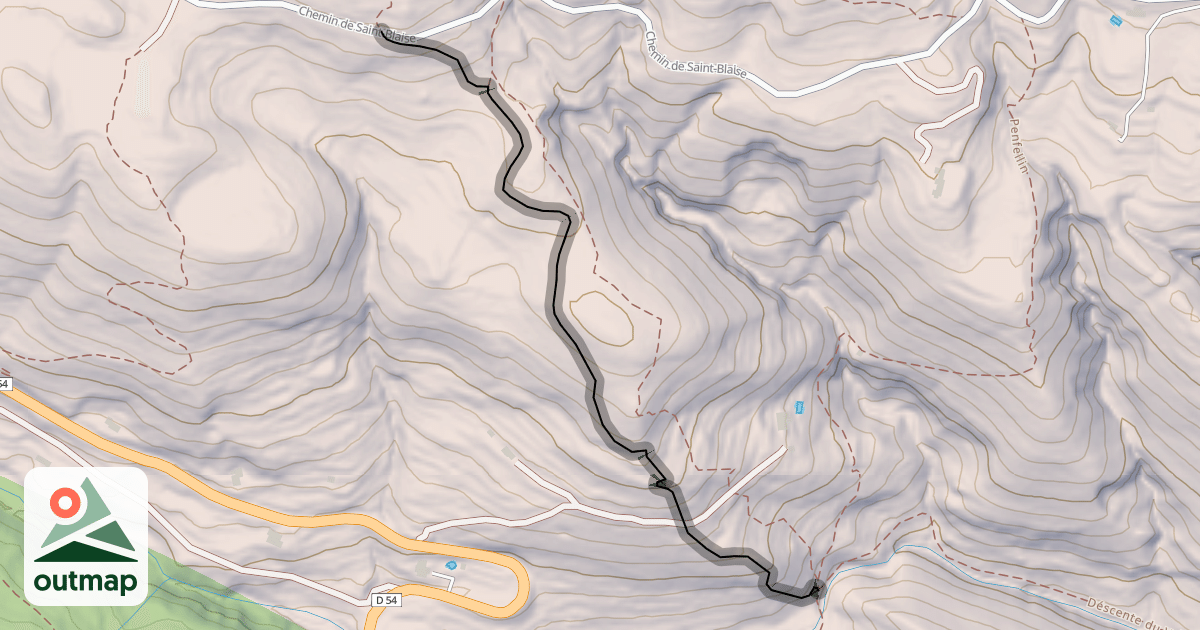 Map of Lower Secrète