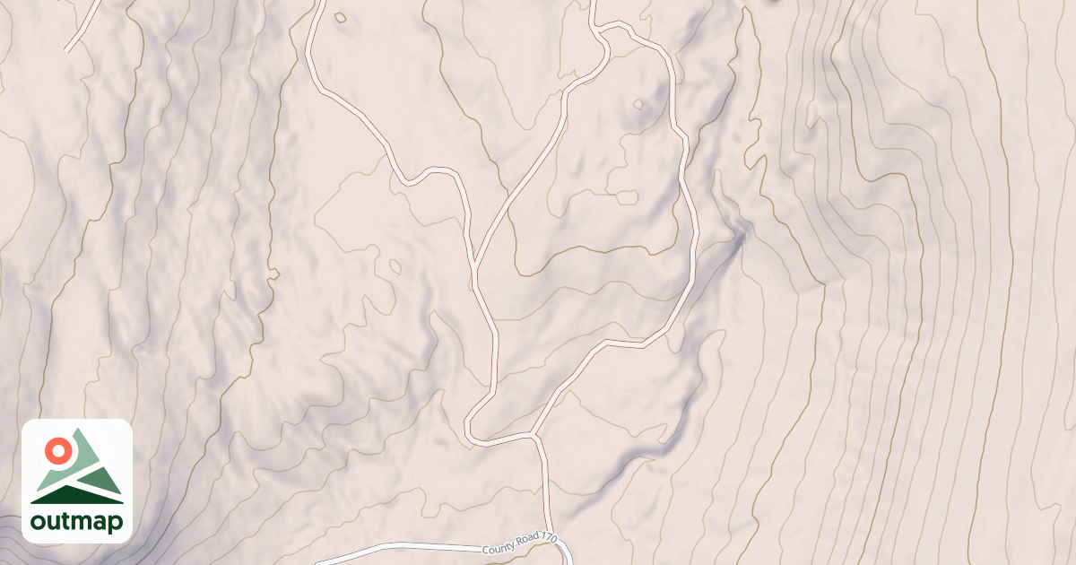 Map of USFS National Forest System Roads {2BFC3615-4620-4D35-95A0-71DA099DD071}