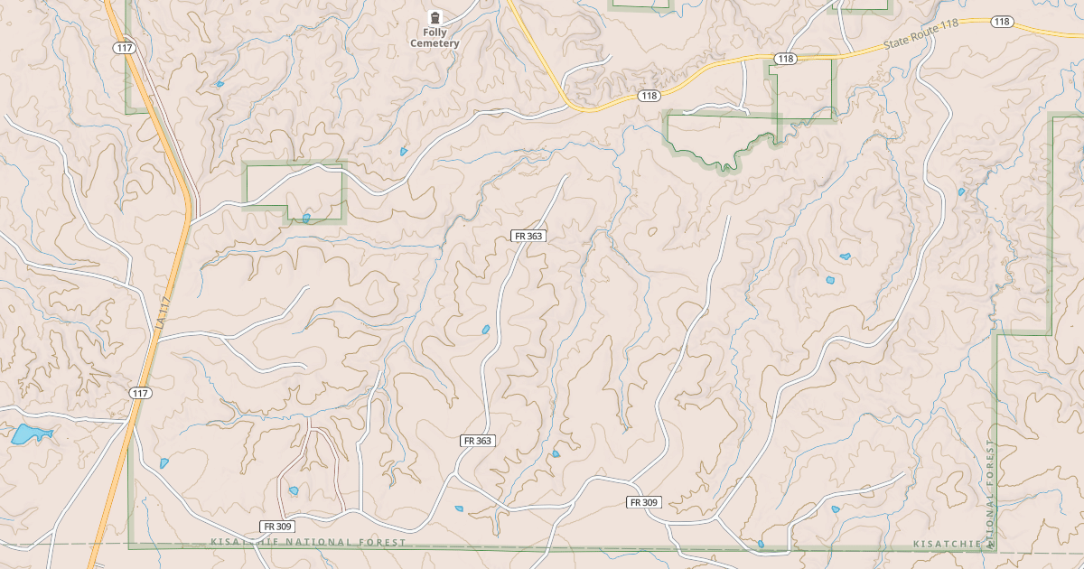 Map preview of KURTHWOOD