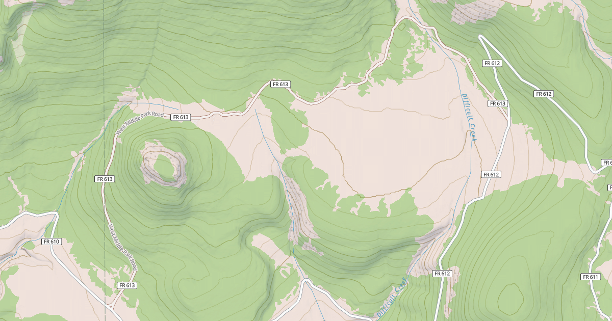 Map preview of WEST MIDDLE PARK