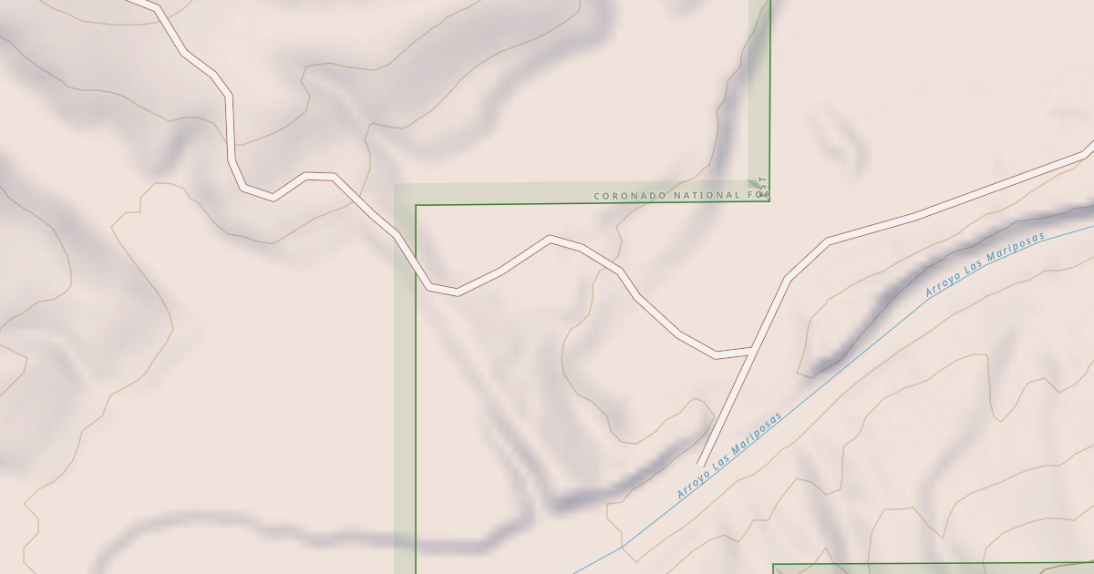 Map preview of MARIPOSA RIDGE