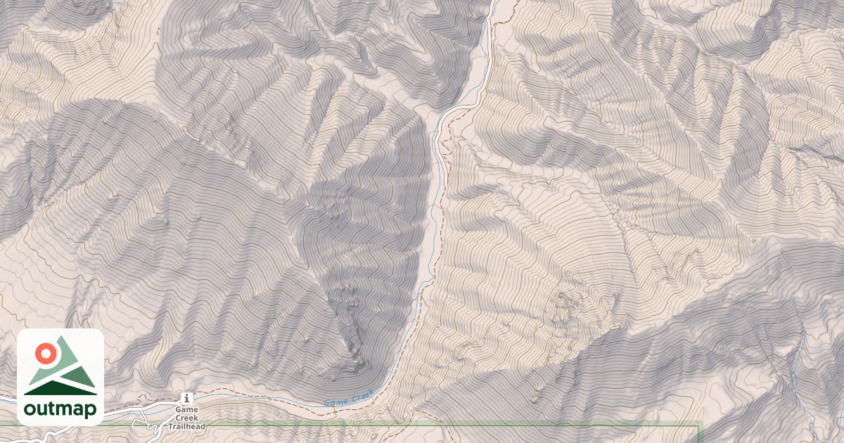 Map of Game Cr Snow
