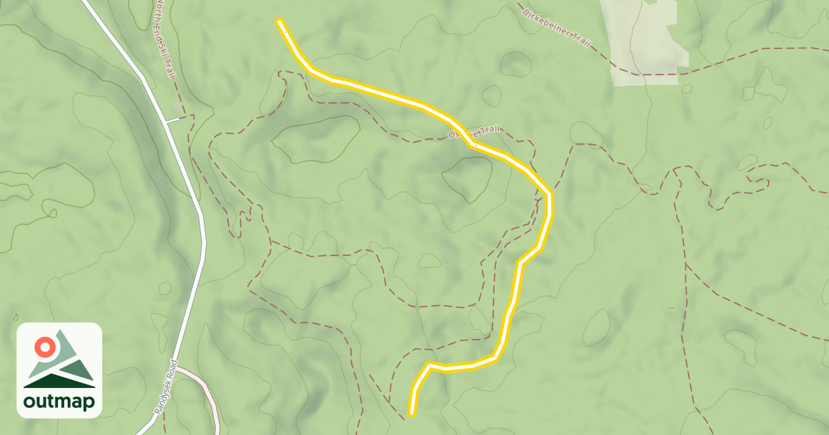 Map of North End Classic Trail