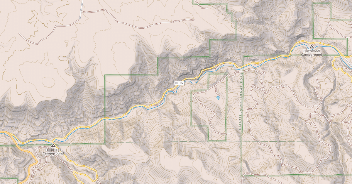Map preview of TEXAS BAR