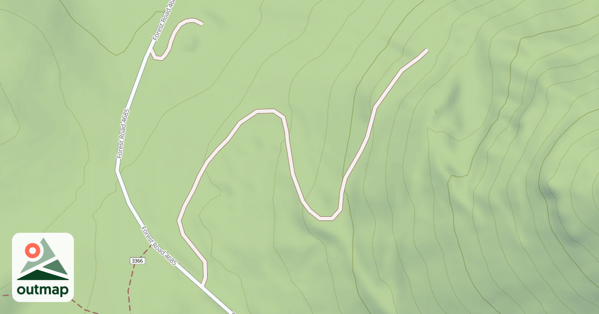 Map of SWITCHBACK ROAD