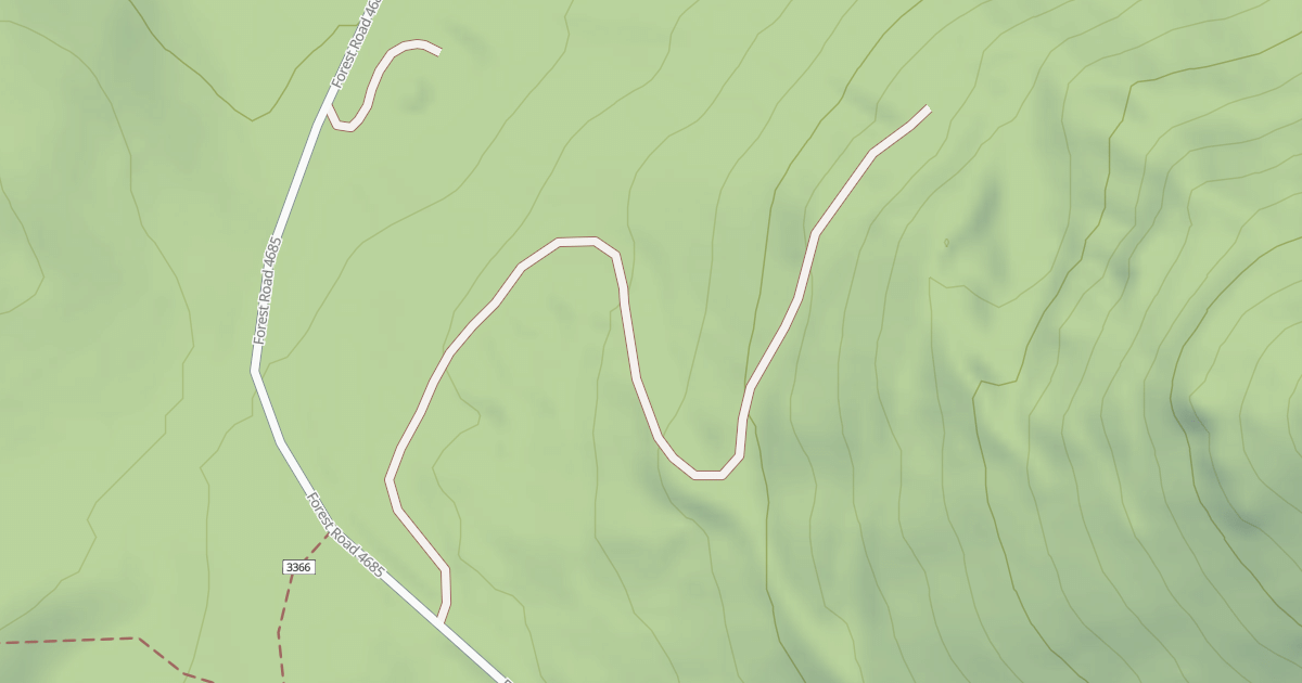 Map preview of SWITCHBACK ROAD