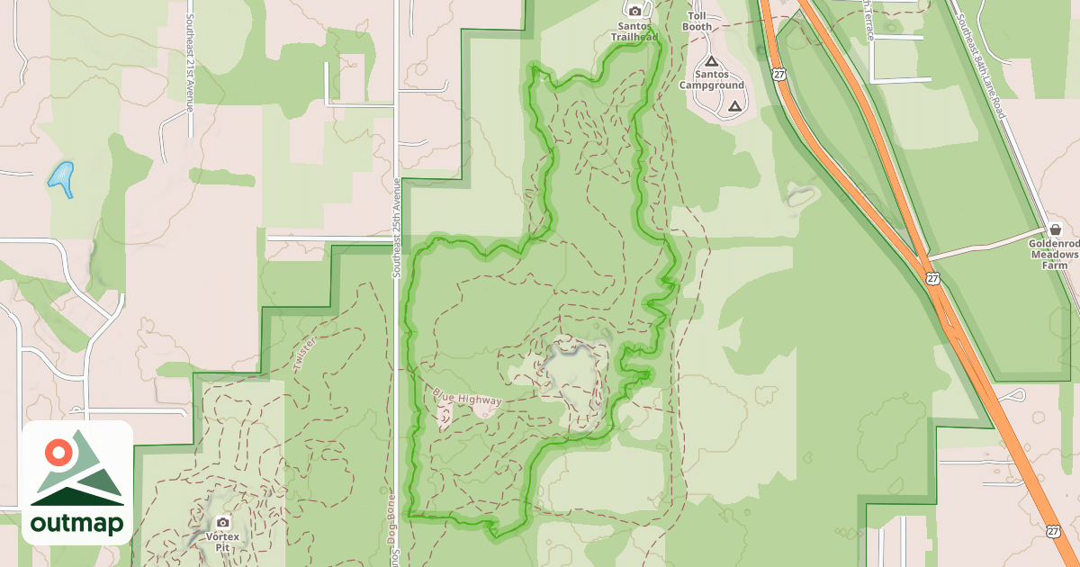 Map of Pine Tree